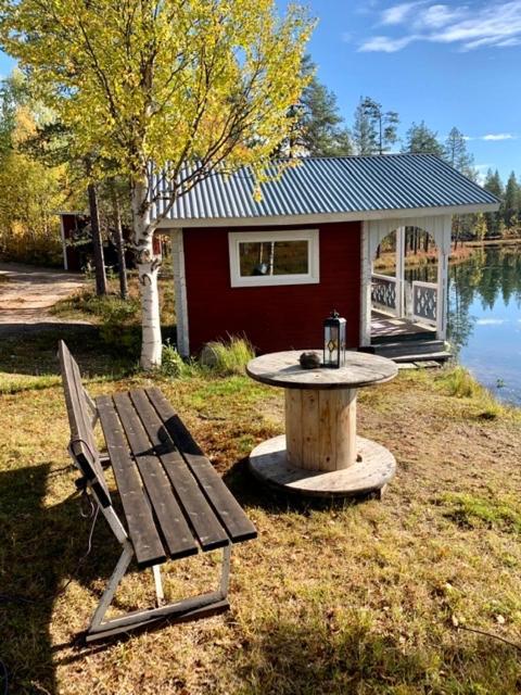 Off-Grid Cabin In Nattavaara Lapland Exterior foto