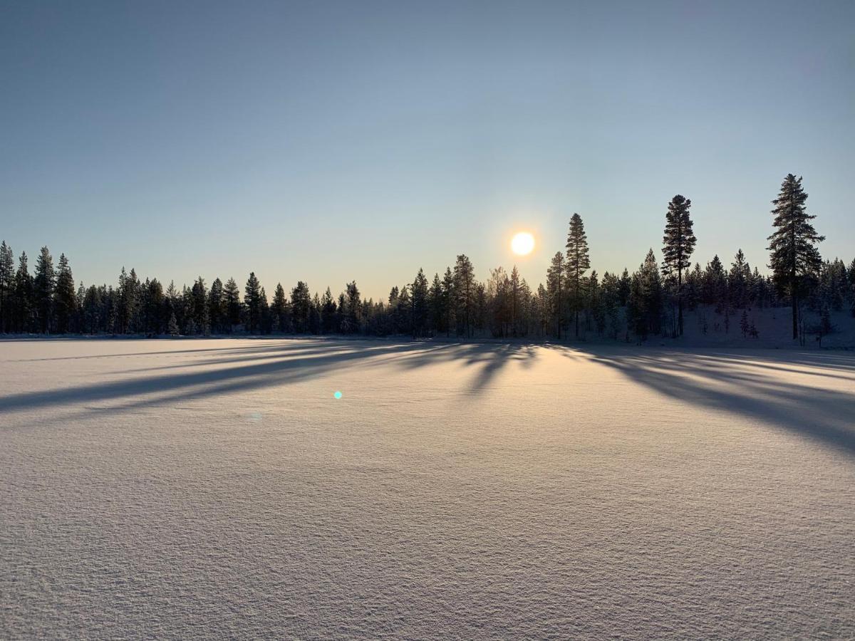 Off-Grid Cabin In Nattavaara Lapland Exterior foto